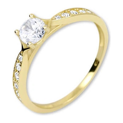 Soliter Zlatý prsten s krystaly 229 001 00753