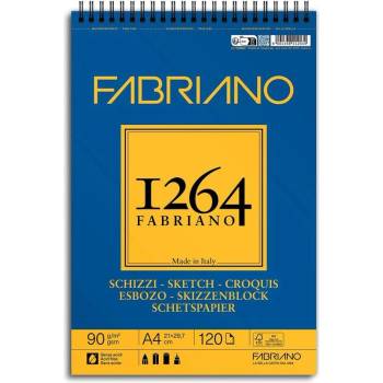Fedrigoni Скицник за скициране, А4, 90 g/m2, гладка текстура, (1575100038)