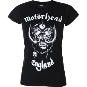 ROCK OFF дамска тениска Motörhead - England - ROCK OFF - MHEADTEE53LB