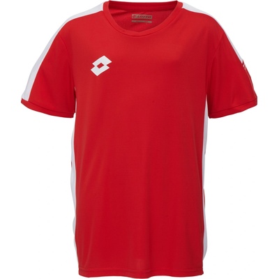 Juniorský futbalový dres Lotto ELITE PLUS JR JERSEY PL červená biela