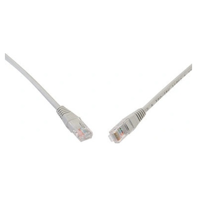 Solarix 28410209 patch CAT6 UTP PVC 2m, šedý