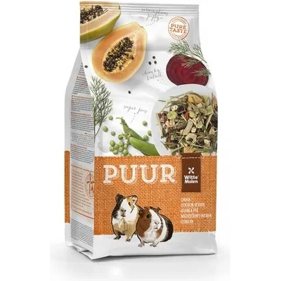 Witte molen PUUR пълноценна храна за морски свинчета 700 гр, Witte Molen, Холандия - 654809