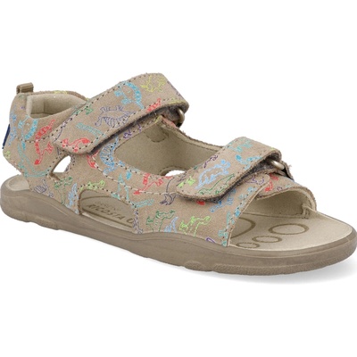Ricosta York tundra Velour Dino hnědé