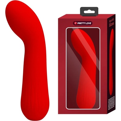 G-SPOT вибратор, супер мек и гъвкав, 15см. - Pretty Love Faun Red (DEBRA01658)