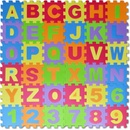 Penové puzzle Čísla a písmená 36 ks