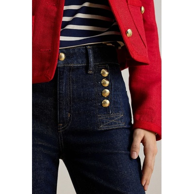 Lauren Ralph Lauren Панталон с разкроен крачол дамски памучен (200P08993)