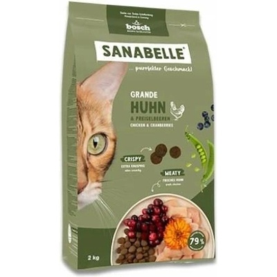 SANABELLE Grande Kuřecí pro kočky velkých plemen 2 kg