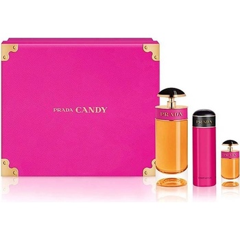 Prada Candy EDP 80 ml + EDP 7 ml + tělové mléko 75 ml dárková sada