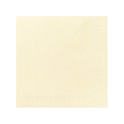 DUNI Servítka 2V 40x40 cm krémová 125 ks