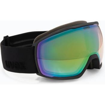 uvex Скиорска маска UVEX Victorious V black matt/vario green mirror