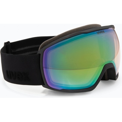 uvex Скиорска маска UVEX Victorious V black matt/vario green mirror