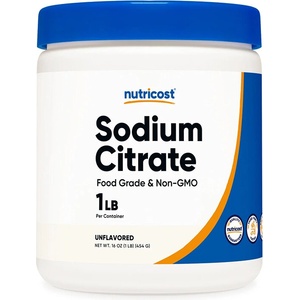 Nutricost Натриев цитрат, 454 g прах (72885 (377101) NC)