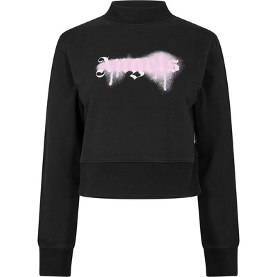 Palm angels Блуза PALM ANGELS Women's Crew Sweatshirt - Black Pink