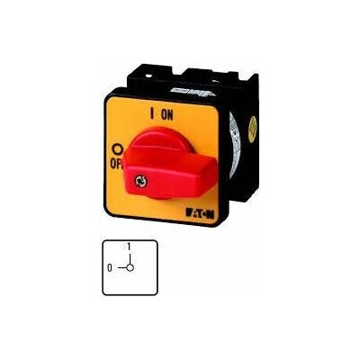 Eaton Vačkový spínač 0-1 1P 20A pro instalaci T0-1-8200/E-RT 009474