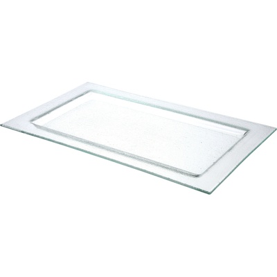FINE DINE Sklenený podnos GN 1/1 530x325 mm transparentný Vetro