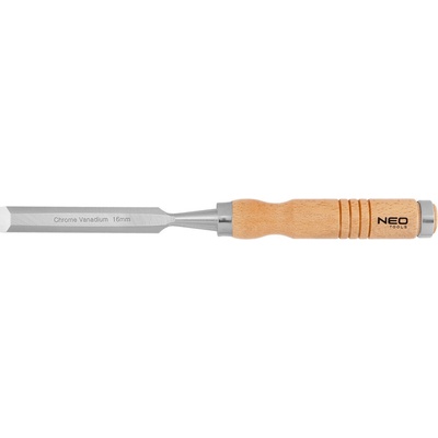 NEO TOOLS Sekáč 16 mm, CRV, drevená rukoväť 37-816