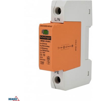 Svodič přepětí Bemko 275 V IP20 0 A