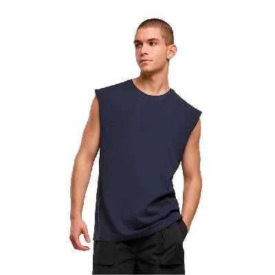 Тениска New morning studios NM016 sleeveless T-shirt - Blue (Navy)