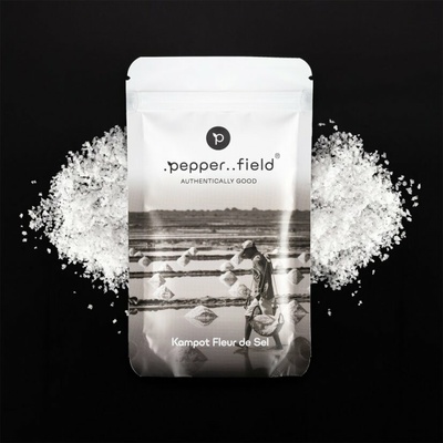 Pepper Field Soľný kvet Fleur de Sel 100 g