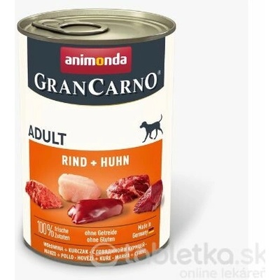 Animonda Grancarno Dog Adult Beef & Chicken 6 x 400 g