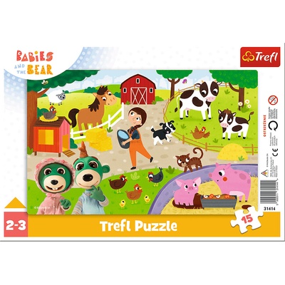 Trefl Farma 15 dielov