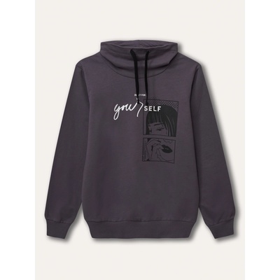 Winkiki WTG 22114 Dievčenská mikina tmavo šedá