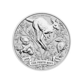 The Perth Mint strieborná minca 125. výročie 2024 1 oz