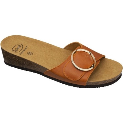 Scholl Amalfi Mule dámské zdravotní pantofle oranžová