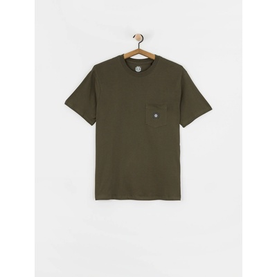 Element Icon Label Pocket forest night