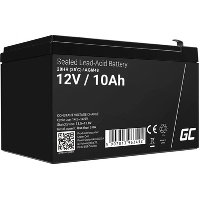 Green Cell 12V 10Ah AGM48
