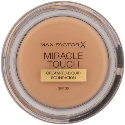 MAX Factor Miracle Touch Cream-To-Liquid SPF30 хидратиращ кремообразен фон дьо тен 11.5 g нюанс 075 Golden