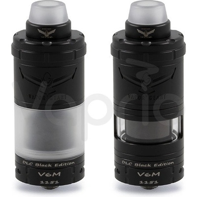Vapor Giant V6M DLC Clearomizér Čierna 7,5ml
