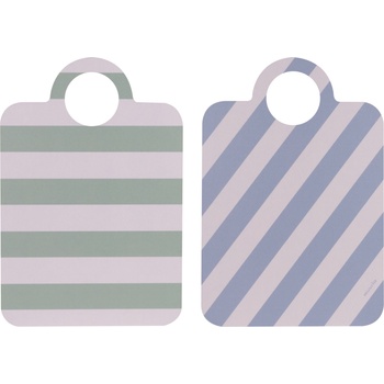 Muurla Дъска за рязане и сервиране Checks & Stripes 21 x 31 см (2340-2131-02)