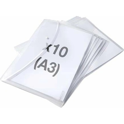 Obal na patent, A3, PP, RAPESCO Eco, priehľadný