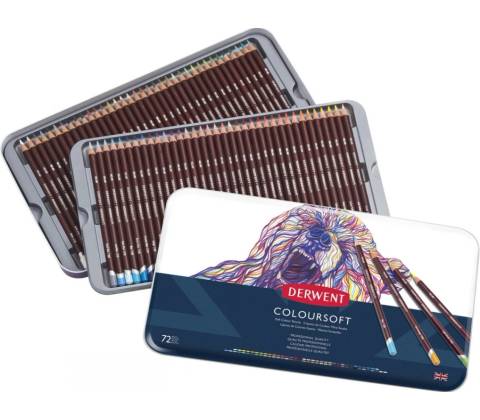 Derwent Colorsoft 0701029 72 PCS