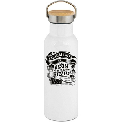 123TRIKO termoska Nejsem líný, jen běžím na úsporný režim 500 ml narozeniny