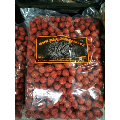 Pára z navijáku Boilies EKO NATUR 3kg 20mm červené