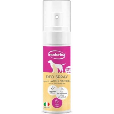 INODORINA Deo Spray - Мляко и Ванилия - дезодориращ спрей за кучета и котки, който неутрализира неприятните миризми, 150 мл - 21.6. 9