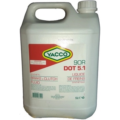 Yacco 90 R Brzdová kapalina DOT 5.1 5 l