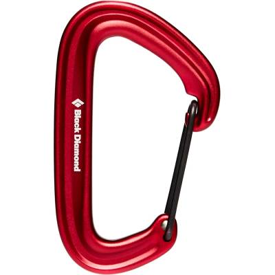 Black Diamond Карабинер с щифт Black diamond Litewire Carabiner Snapgate carabiner - Red - размер One Size (321-0229-0811)