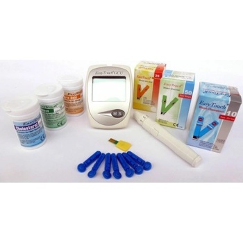 EasyTouch 3v1 cholesterolmeter + 3 škatuľky prúžkov