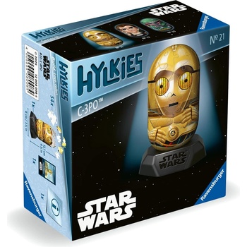 Ravensburger 3D Пъзел Ravensburger от 54 части - Междузвездни войни: C3PO (7012008008)