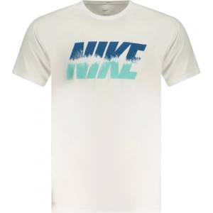 Nike Мъжка тениска с къс ръкав nike, Размер m, Цвят Бял (nessg580_bi100whi)