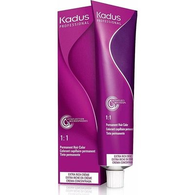 Kadus Professional Permanent Hair Color 60 ml, 6/41 Dark Blond Copper Ash
