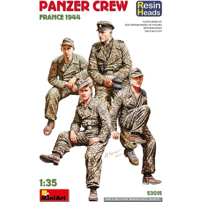 MiniArt Panzer Crew France 1944 Resin Heads 1:35