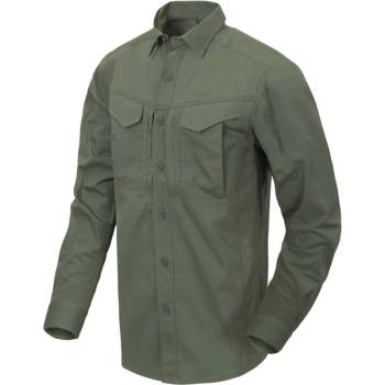 Helikon-Tex Риза DEFENDER Mk2 с дълъг ръкав - PolyCotton Ripstop - зелено маслина (KO-DF2-PR-02)