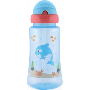 Lorelli Спортна бутилка със сламка Lorelli Baby Care - 330 ml, Синя (10200930001) - ozone