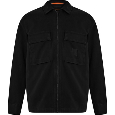 Boss Men's Lovel Full Zip Overshirt - Black 001