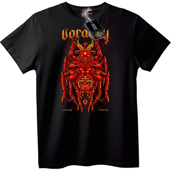 NOONEBRAND Тениска Лаком Демон - 2XL, Black