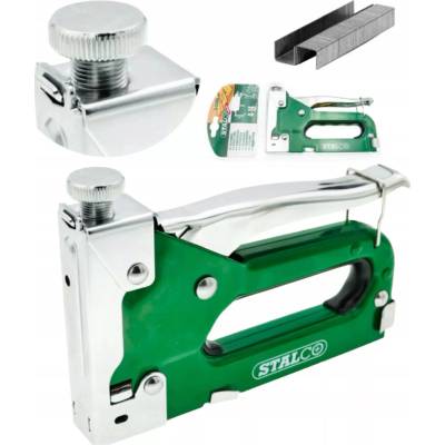 Profesionálna čalúnnická sponkovačka Stalco (4-14 mm) | Sada + 1000x Sponky 12 mm